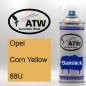 Preview: Opel, Corn Yellow, 88U: 400ml Sprühdose, von ATW Autoteile West.